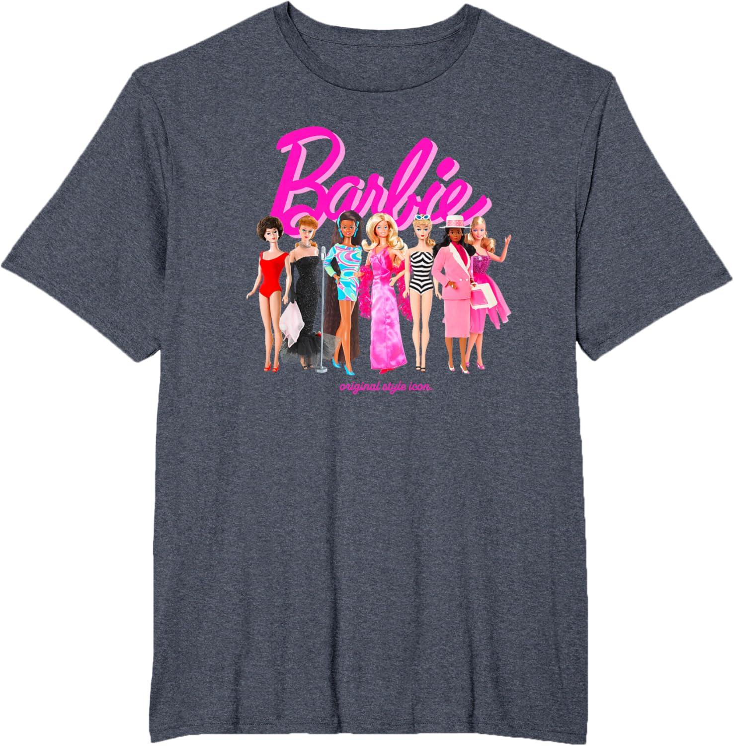 imageBarbie Original Style Icon TShirtHeather Blue