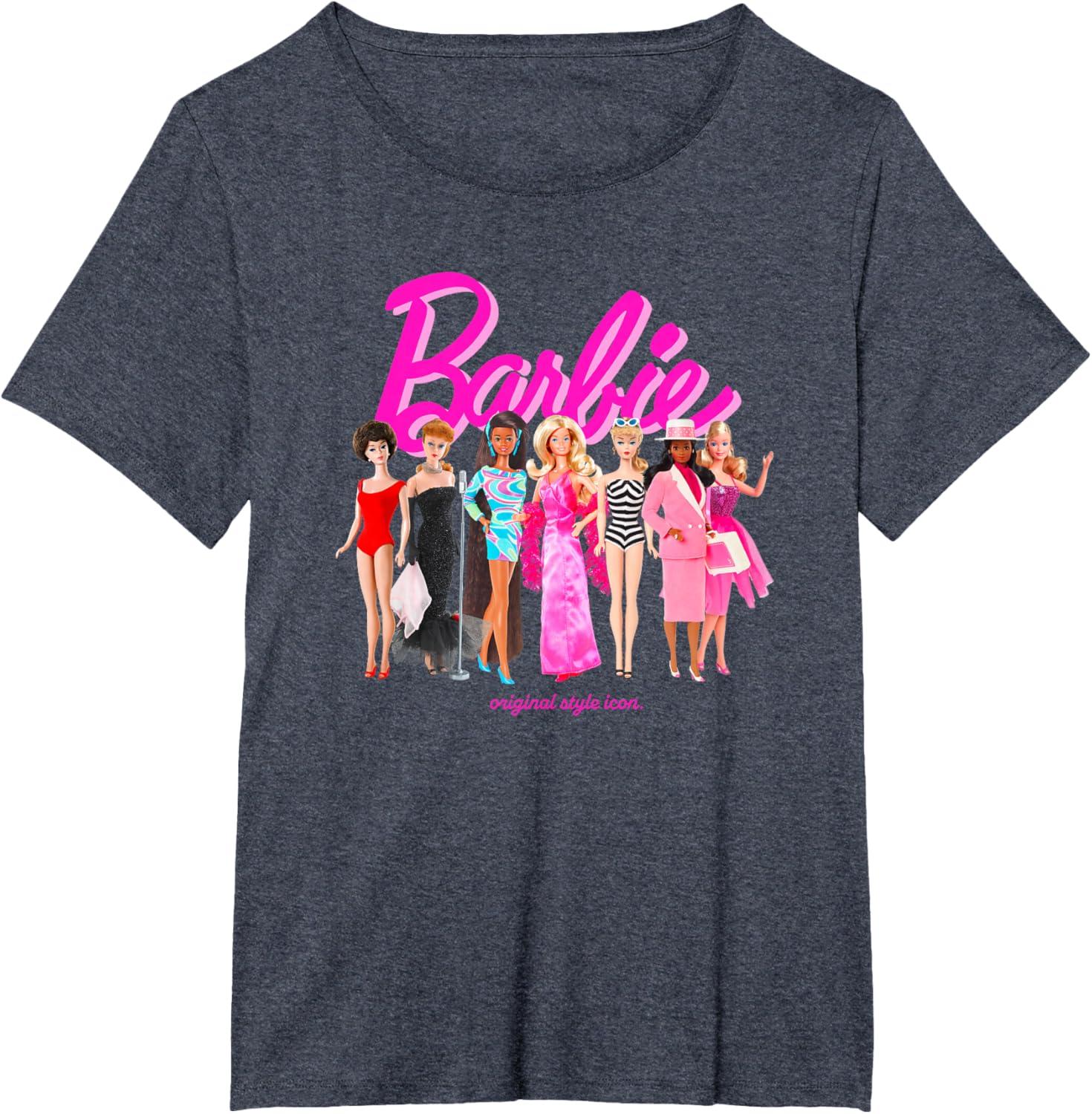 imageBarbie Original Style Icon TShirtHeather Blue