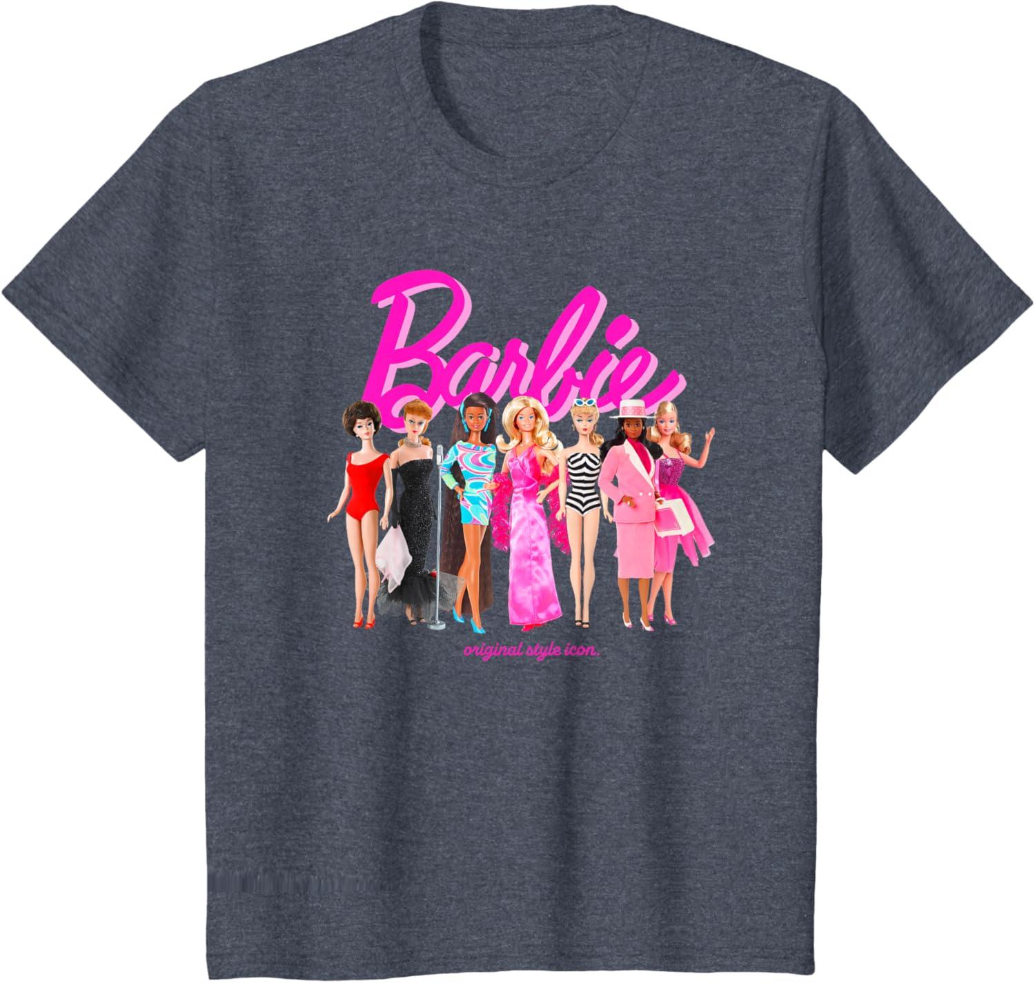 imageBarbie Original Style Icon TShirtHeather Blue
