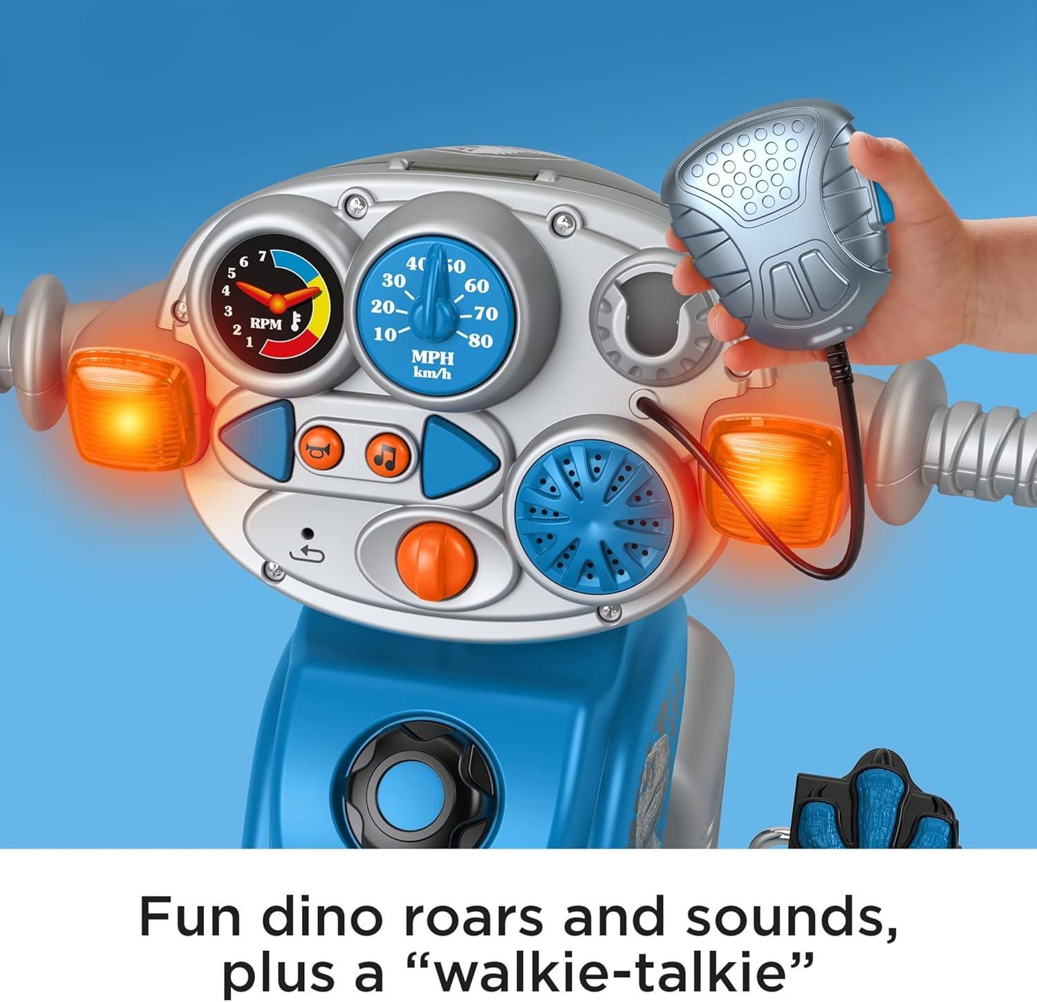 imageFisherPrice Toddler Tricycle Nickelodeon PAW Patrol Lights ampamp Sounds Trike Toy Bike with Handlebar Grips ampamp Storage for Outdoor Play Kids Ages 2 YearsJurassic Park