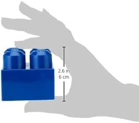 imageMEGA BLOKS First Builders Toddler Blocks Toys Set Big Building Bag with 80 Pieces and Storage Ages 1 Years