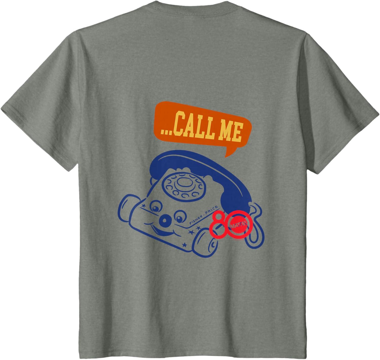 imageMattel 80th Call Me TShirtOlive Heather