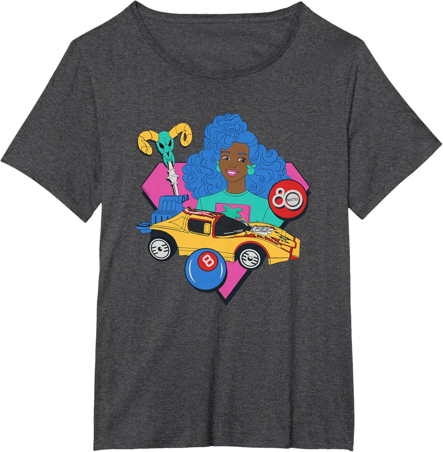 imageMattel 80th Keepin It Classic TShirtDark Heather Grey