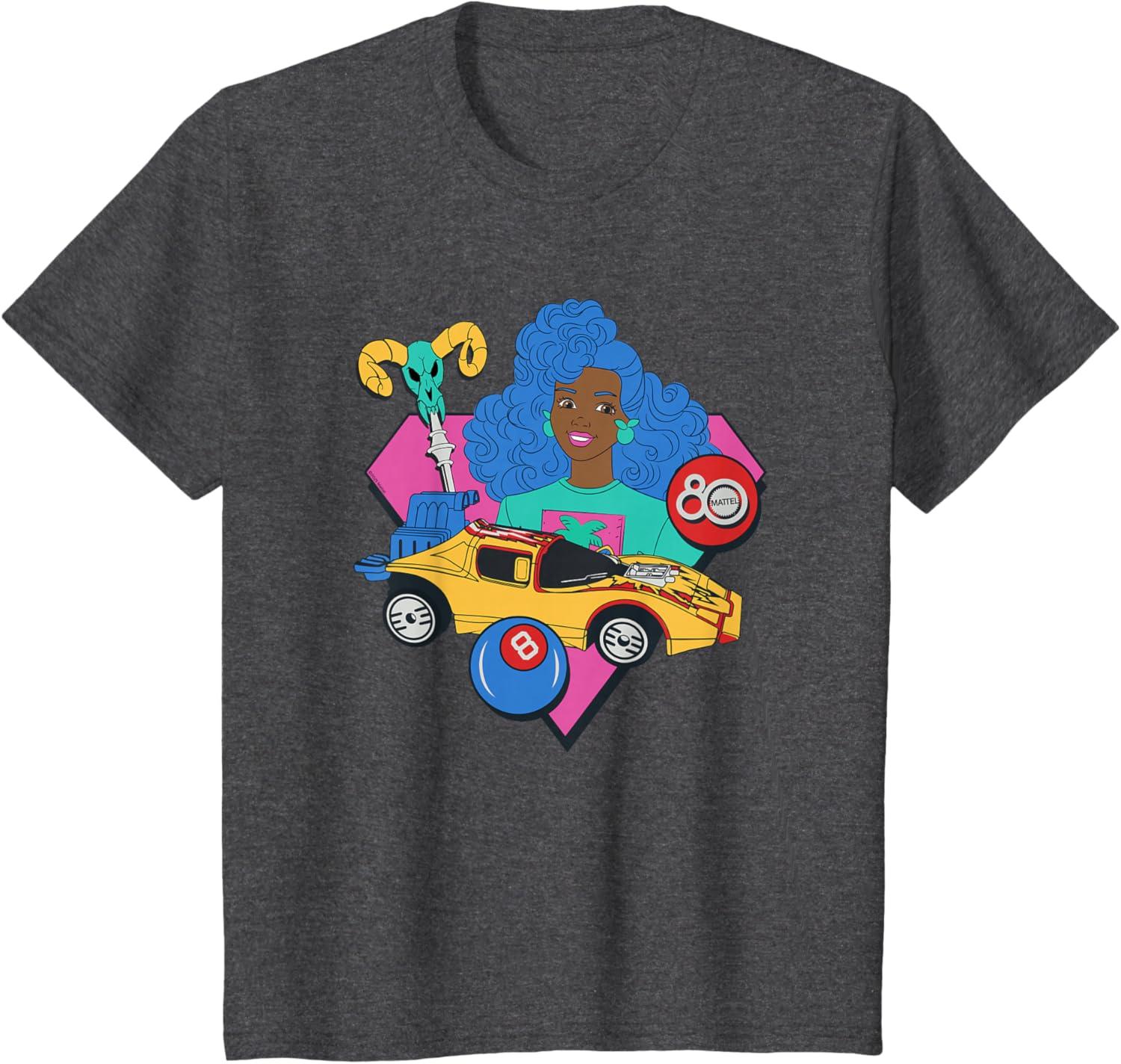 imageMattel 80th Keepin It Classic TShirtDark Heather Grey