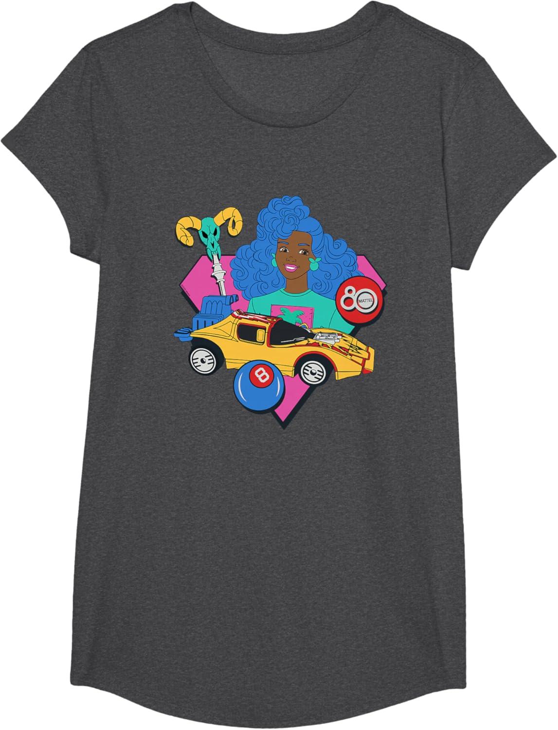 imageMattel 80th Keepin It Classic TShirtDark Heather Grey