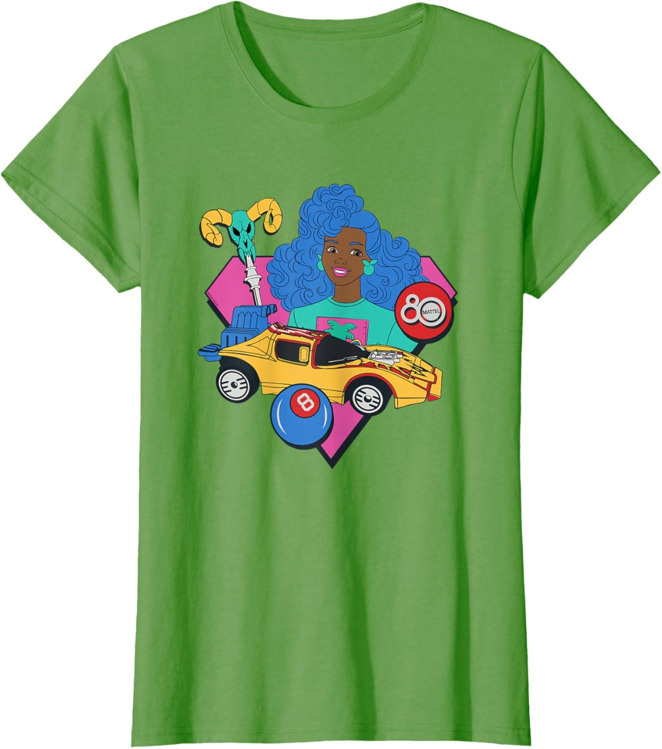 imageMattel 80th Keepin It Classic TShirtGrass Green