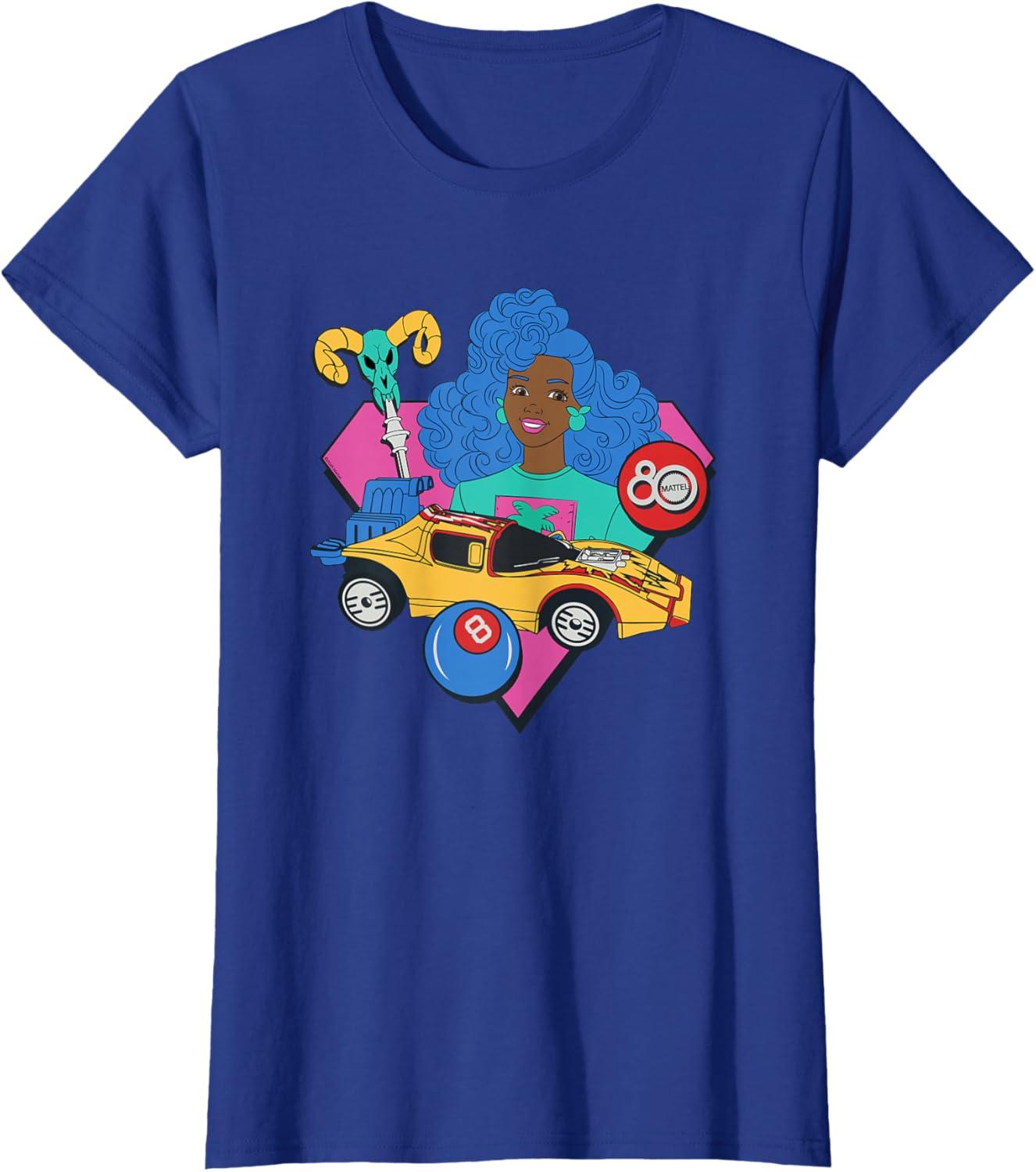 imageMattel 80th Keepin It Classic TShirtRoyal Blue