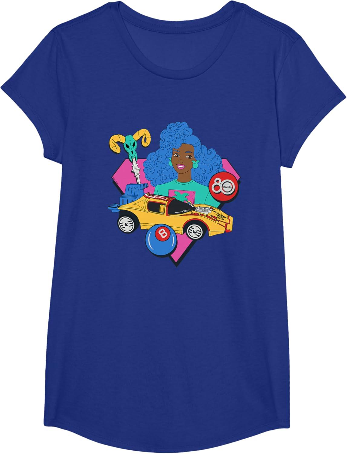 imageMattel 80th Keepin It Classic TShirtRoyal Blue