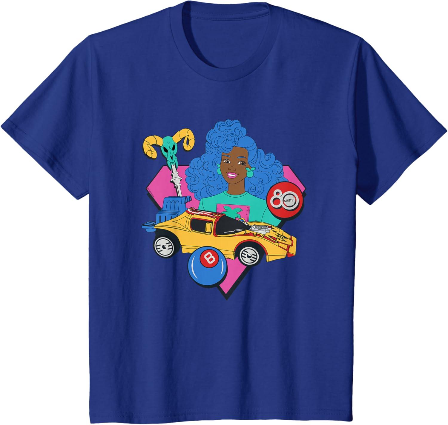 imageMattel 80th Keepin It Classic TShirtRoyal Blue