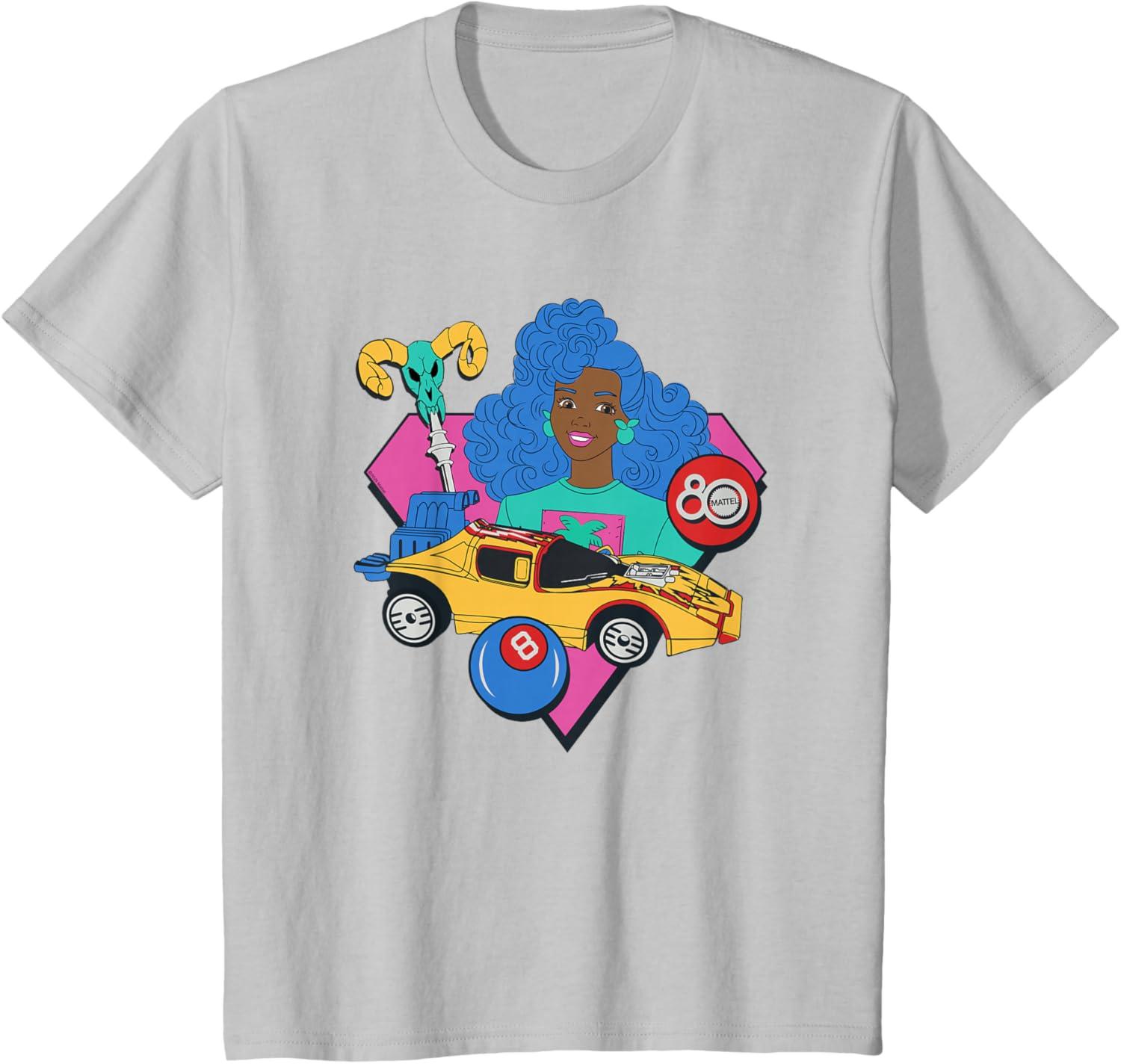 imageMattel 80th Keepin It Classic TShirtSilver Grey