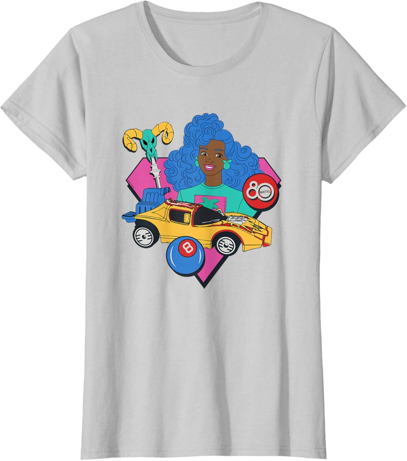 imageMattel 80th Keepin It Classic TShirtSilver Grey