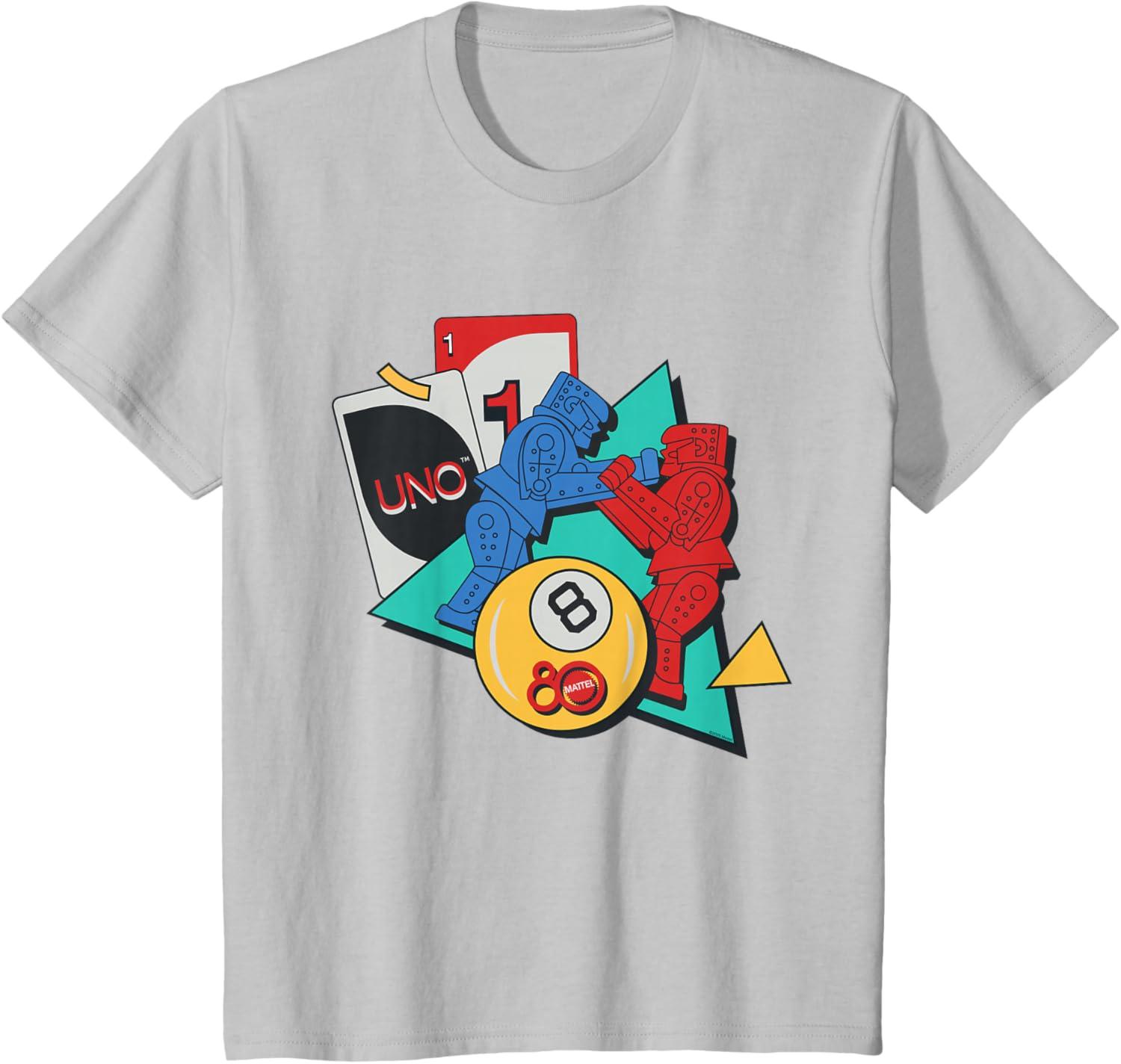 imageMattel 80th Outlook Good TShirtSilver Grey