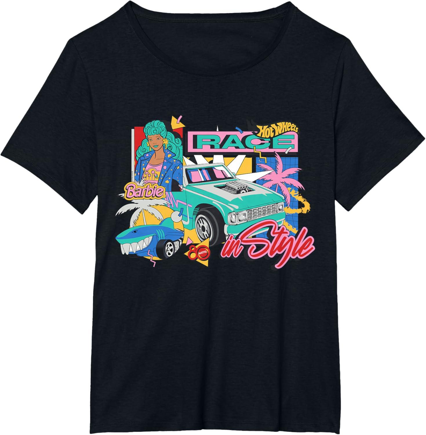 imageMattel 80th Race in Style TShirtBlack