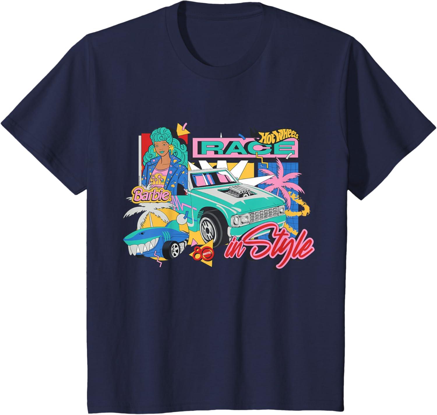 imageMattel 80th Race in Style TShirtNavy Blue