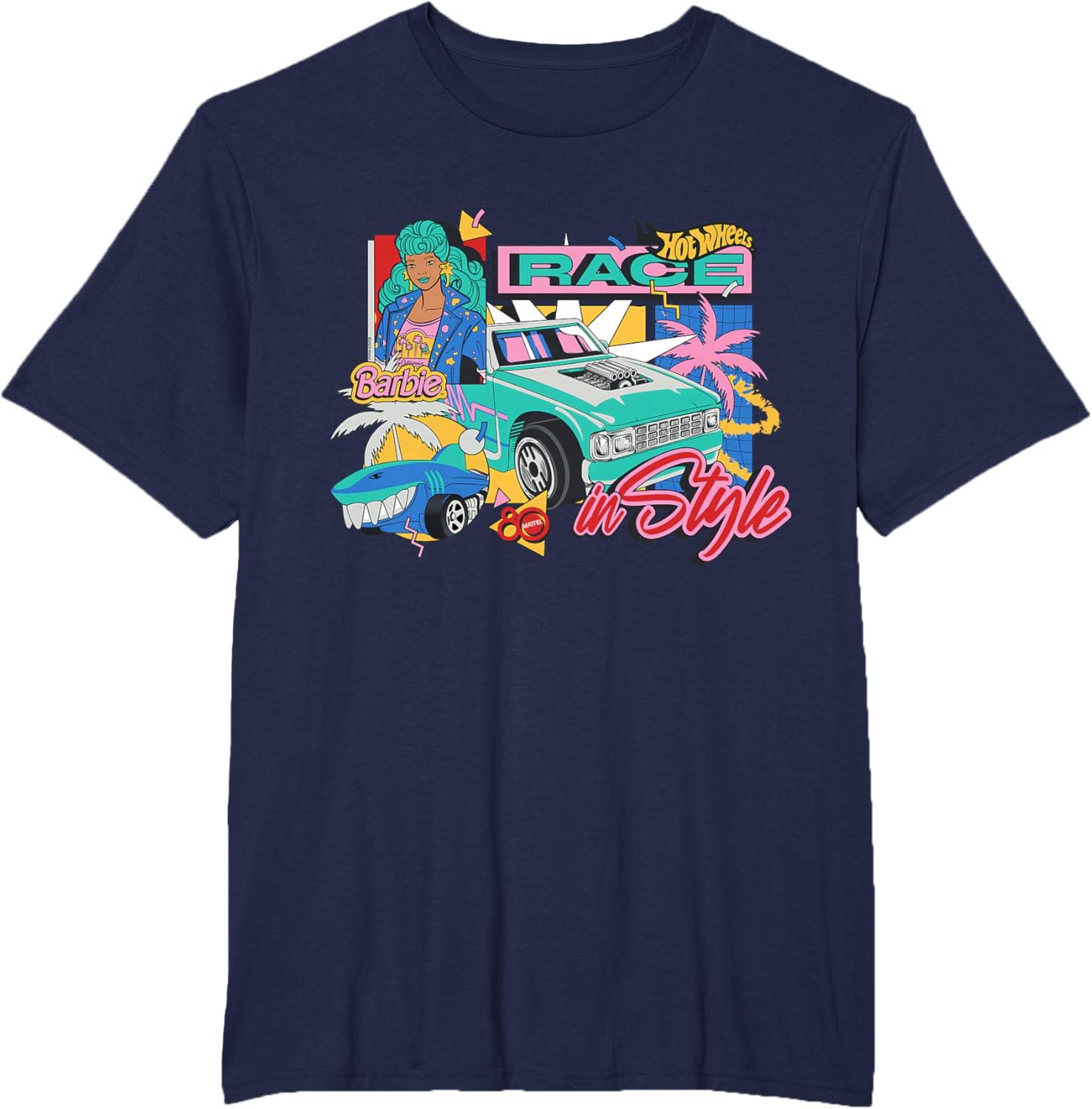 imageMattel 80th Race in Style TShirtNavy Blue