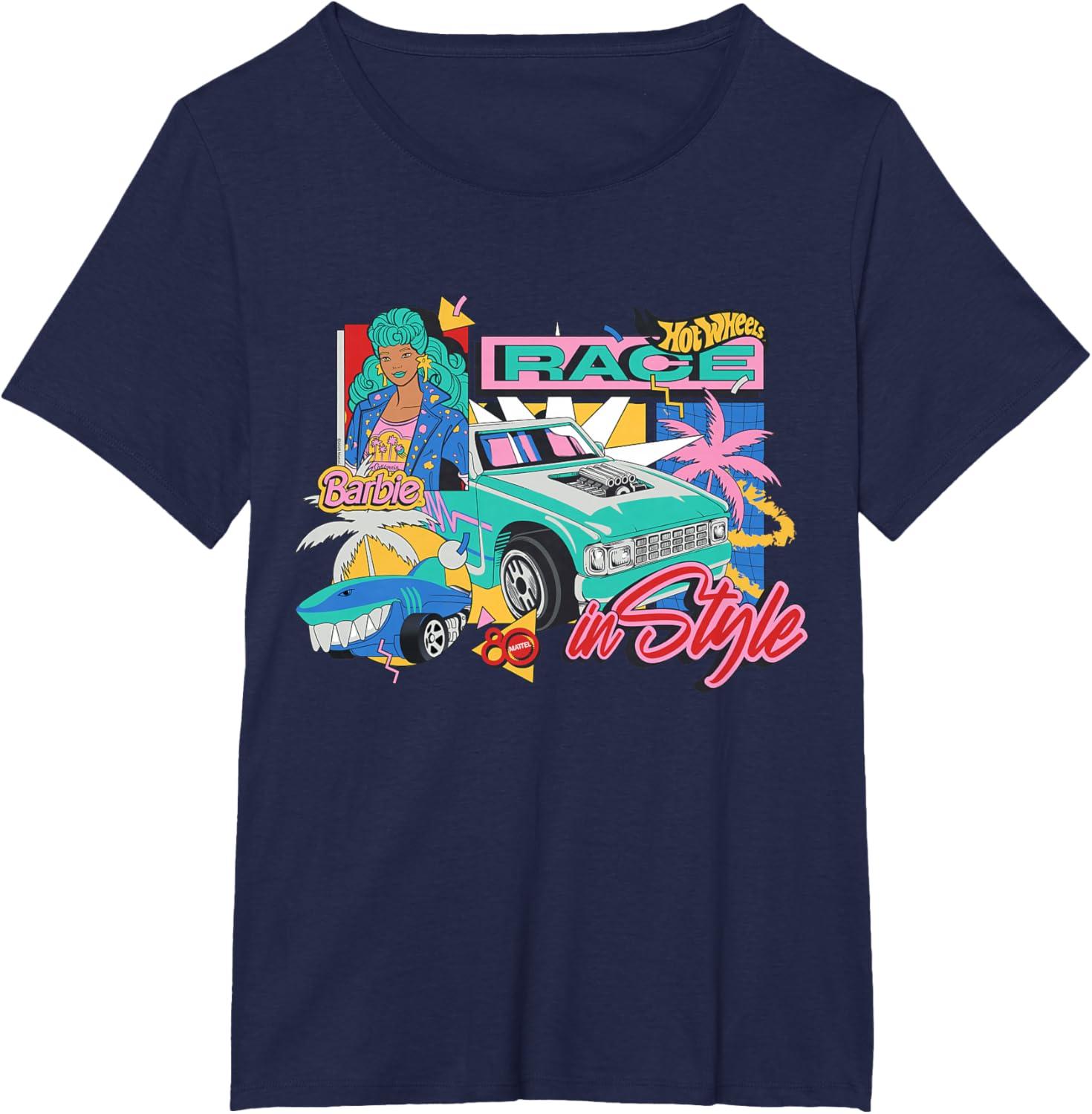 imageMattel 80th Race in Style TShirtNavy Blue