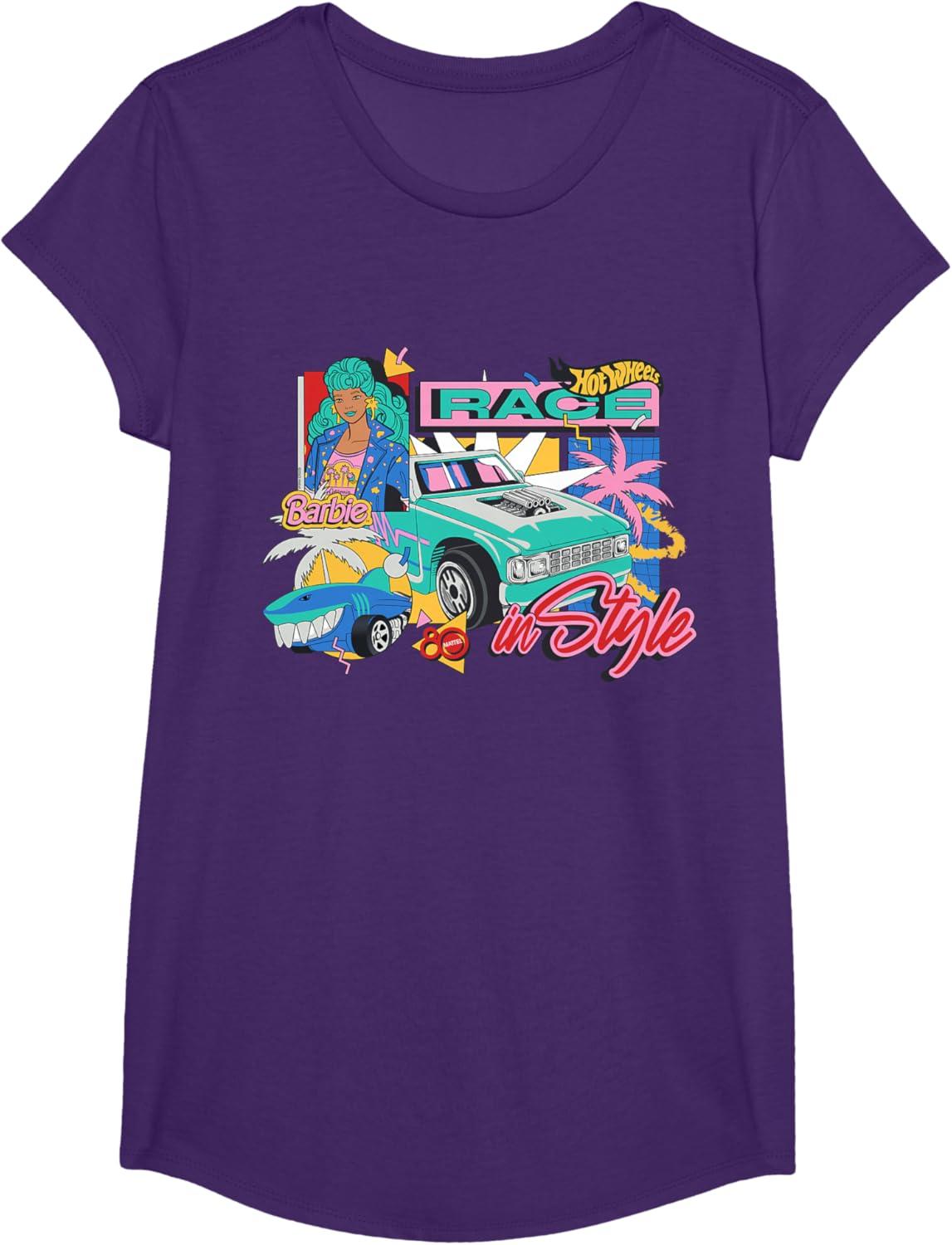 imageMattel 80th Race in Style TShirtPurple