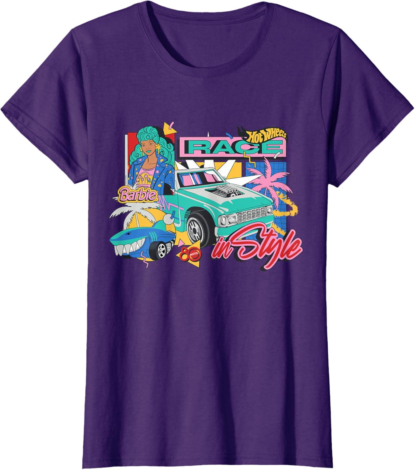 imageMattel 80th Race in Style TShirtPurple