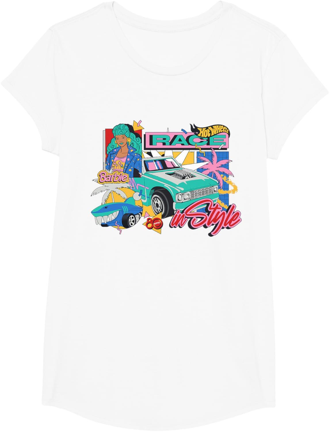 imageMattel 80th Race in Style TShirtWhite