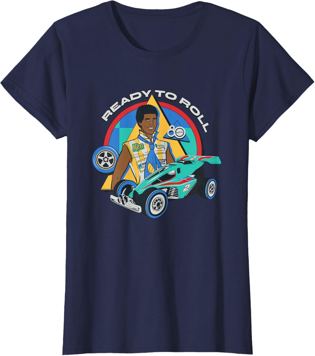 imageMattel 80th Ready to Roll TShirtNavy Blue