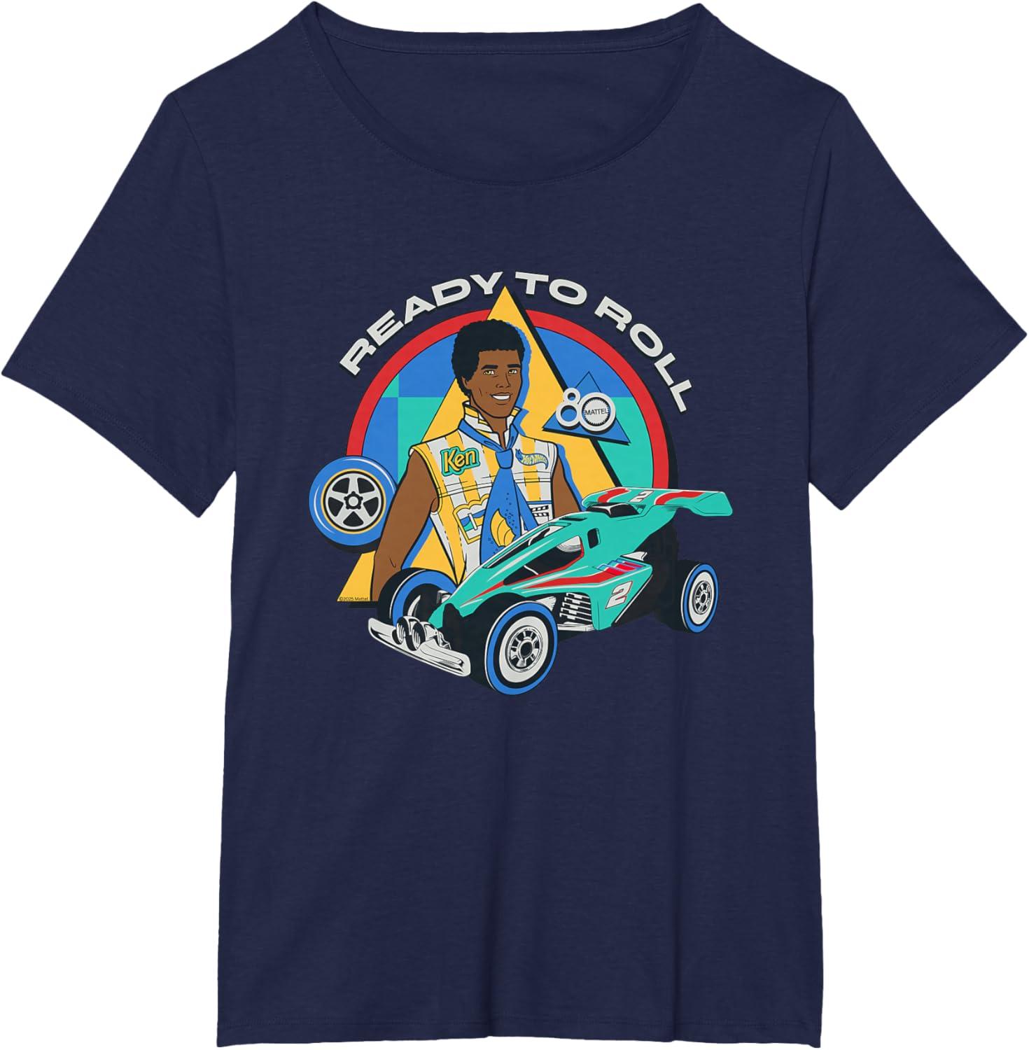 imageMattel 80th Ready to Roll TShirtNavy Blue