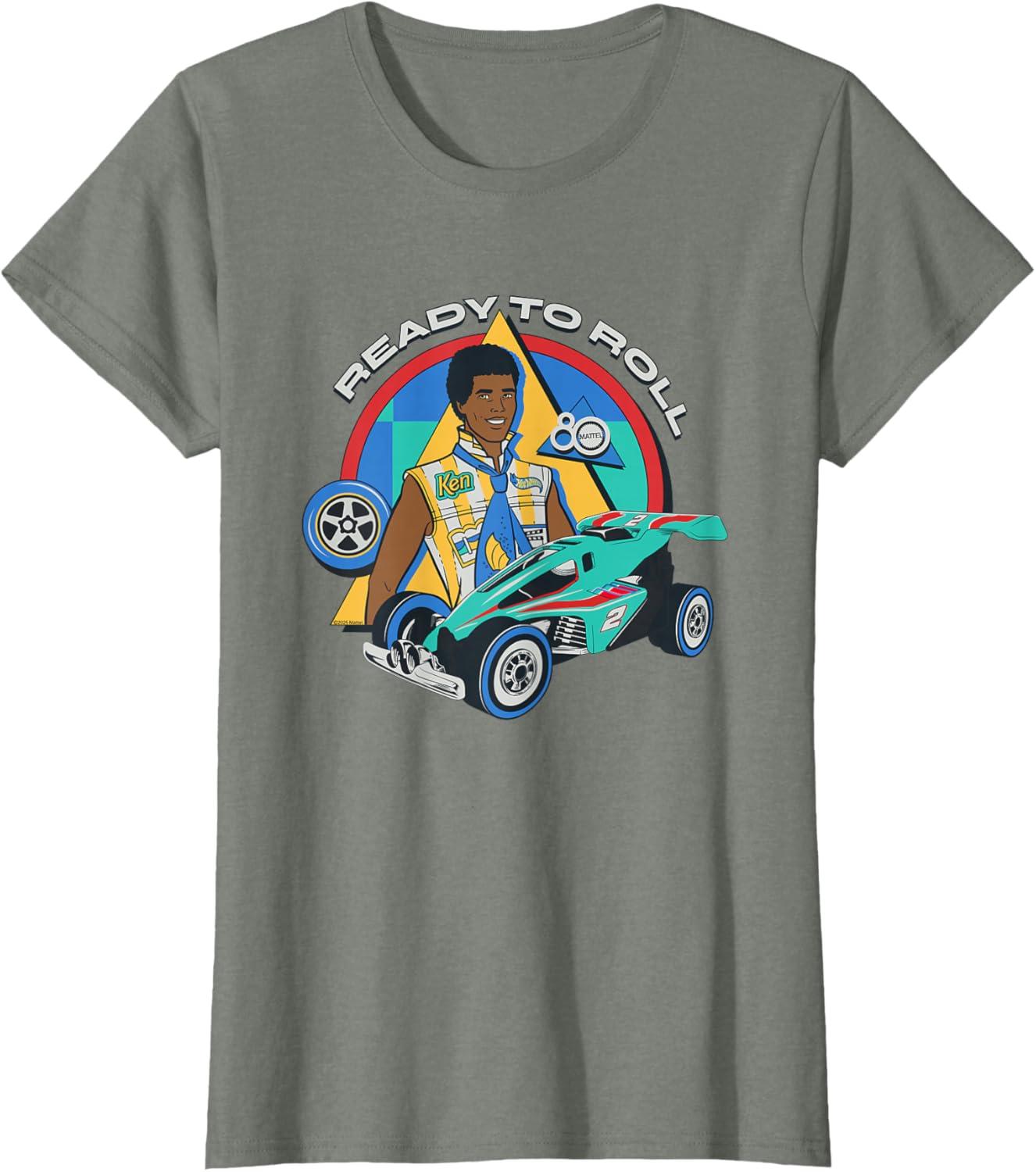 imageMattel 80th Ready to Roll TShirtOlive Heather