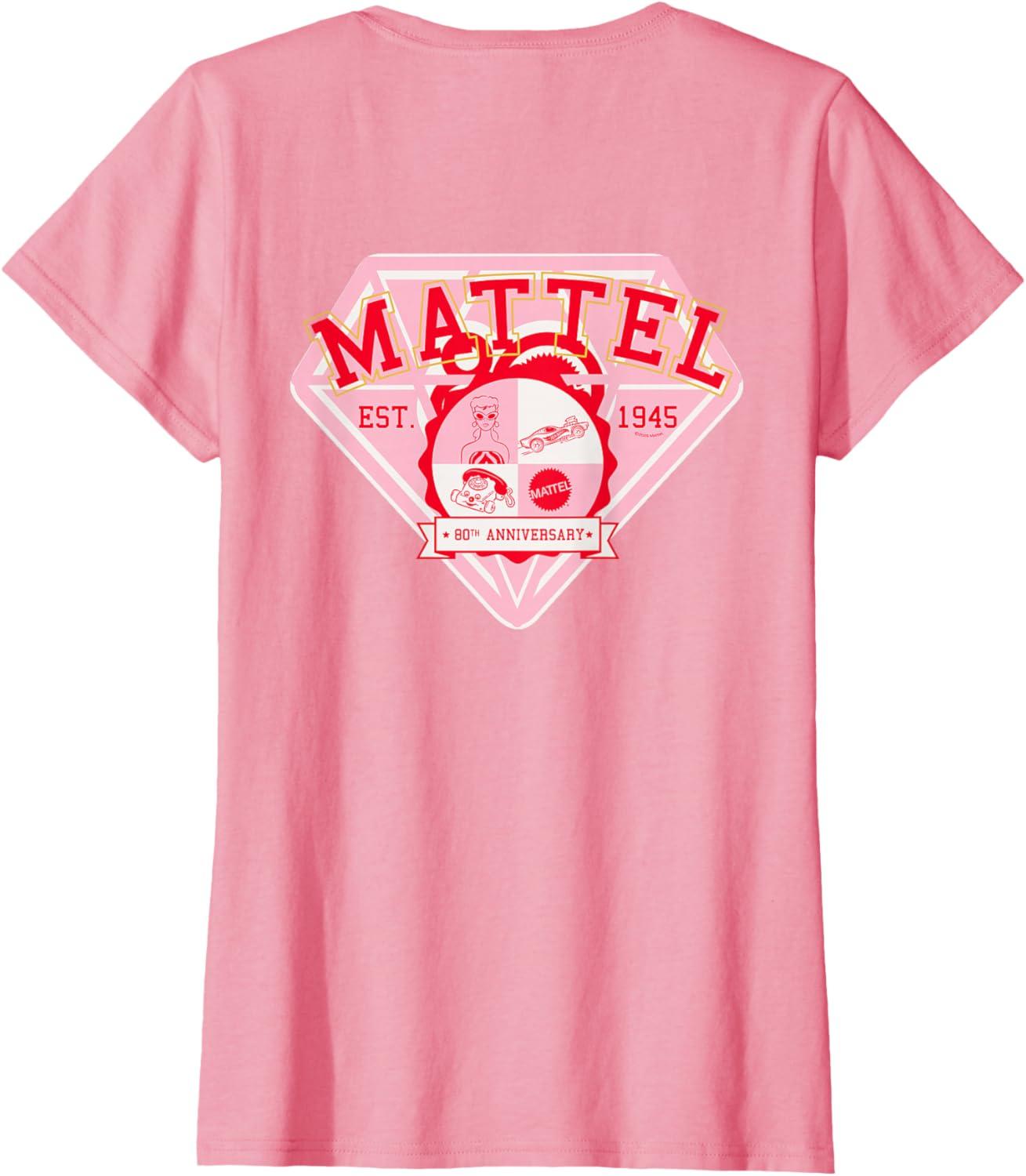 imageMattel 80th Ruby Anniversary TShirtPink