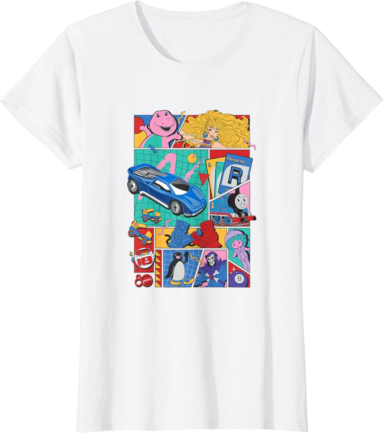 imageMattel 80th Throwback TShirtWhite
