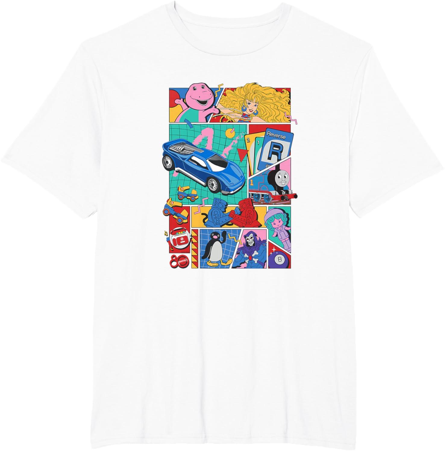 imageMattel 80th Throwback TShirtWhite