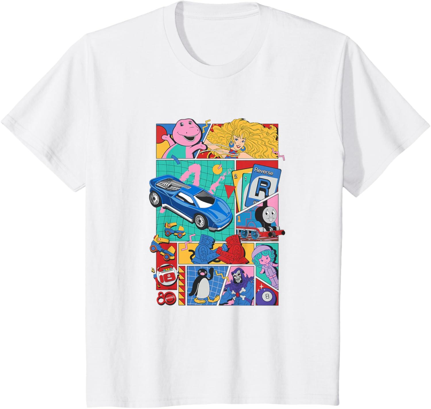 imageMattel 80th Throwback TShirtWhite