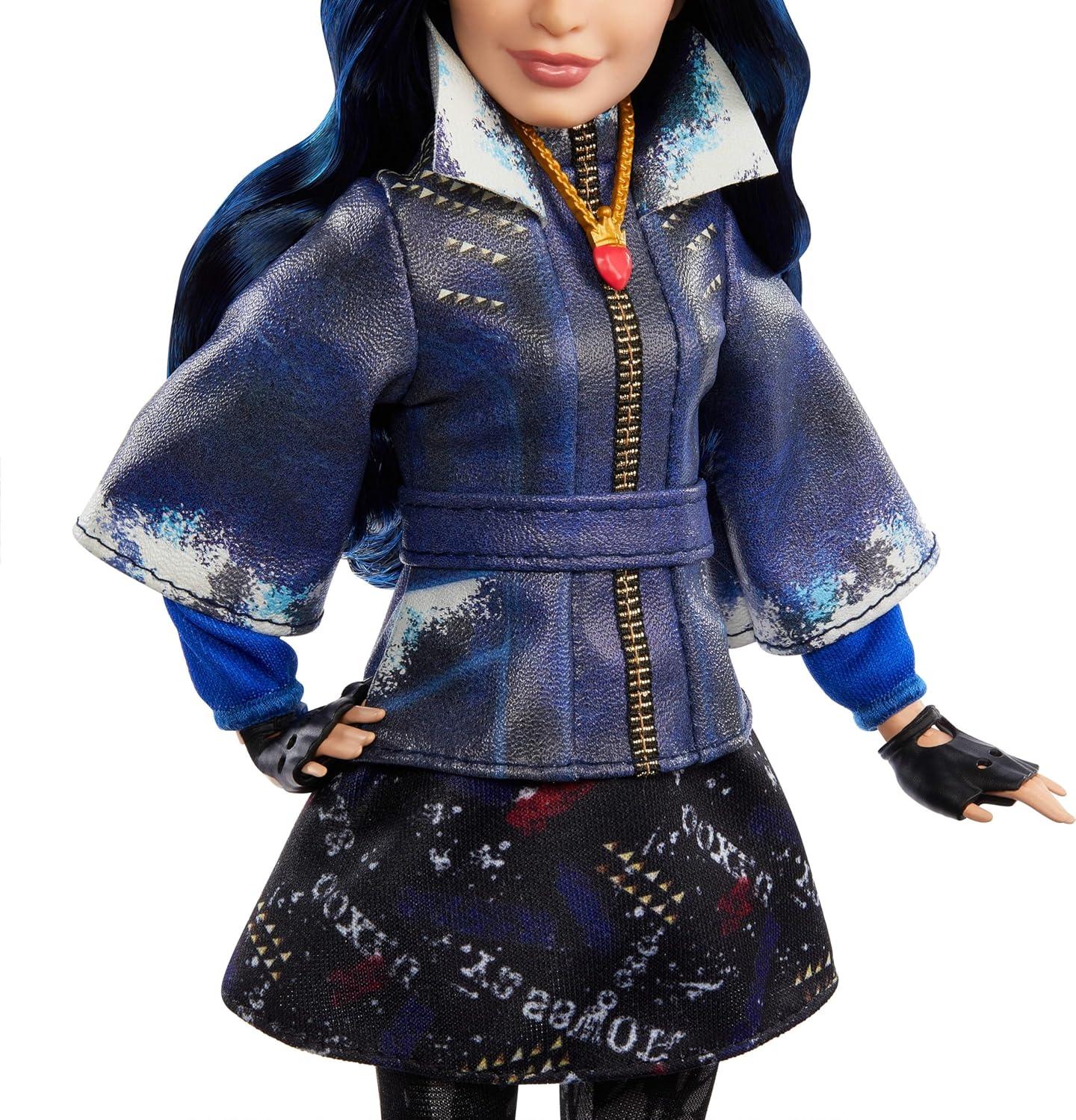imageMattel Descendants Evie Isle of The Lost Tenth Anniversary Fashion Doll with Removable Outfit Accessory ampamp Bendable Joints Inspired by The MoviesEvie
