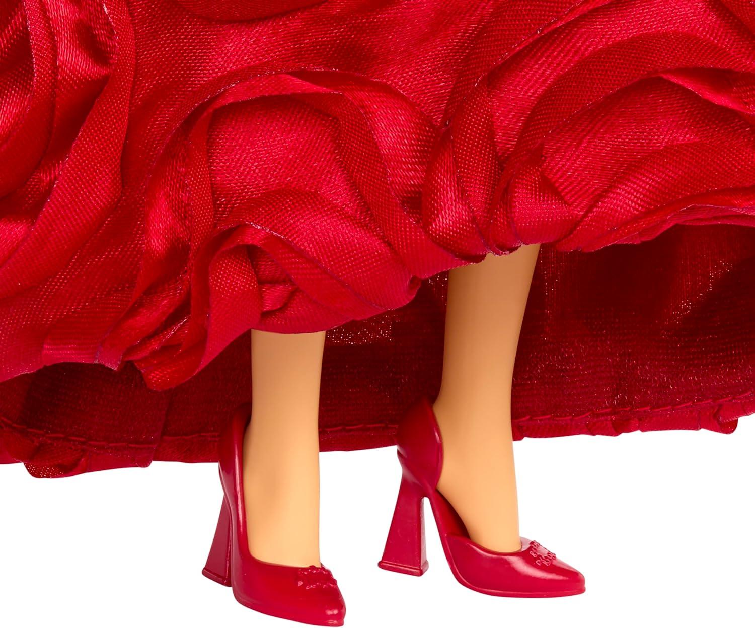 imageMattel Disney Descendants The Rise of Red Queen of Hearts Fashion Doll with MovieInspired Royal Gown ampamp Accessories Includes Display StandMulticolor