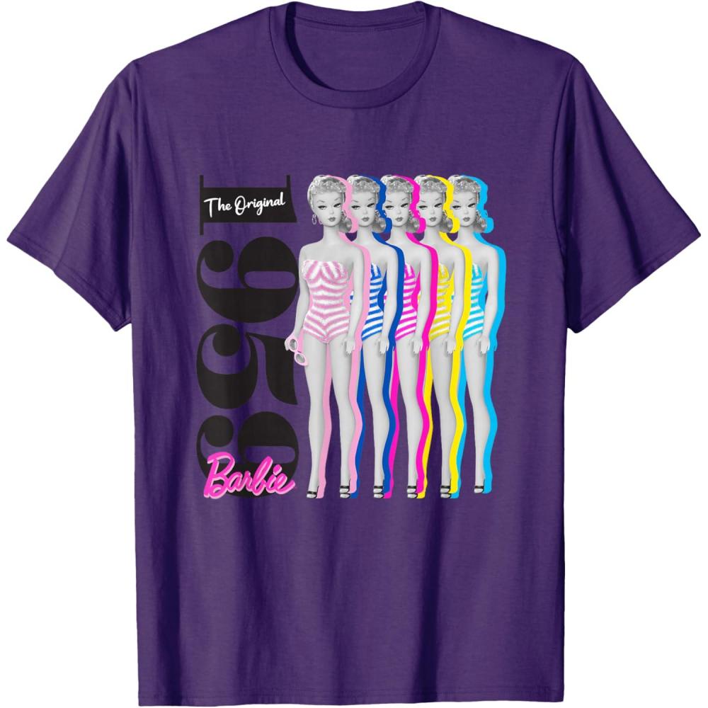 imageBarbie  1959 Original TShirtPurple