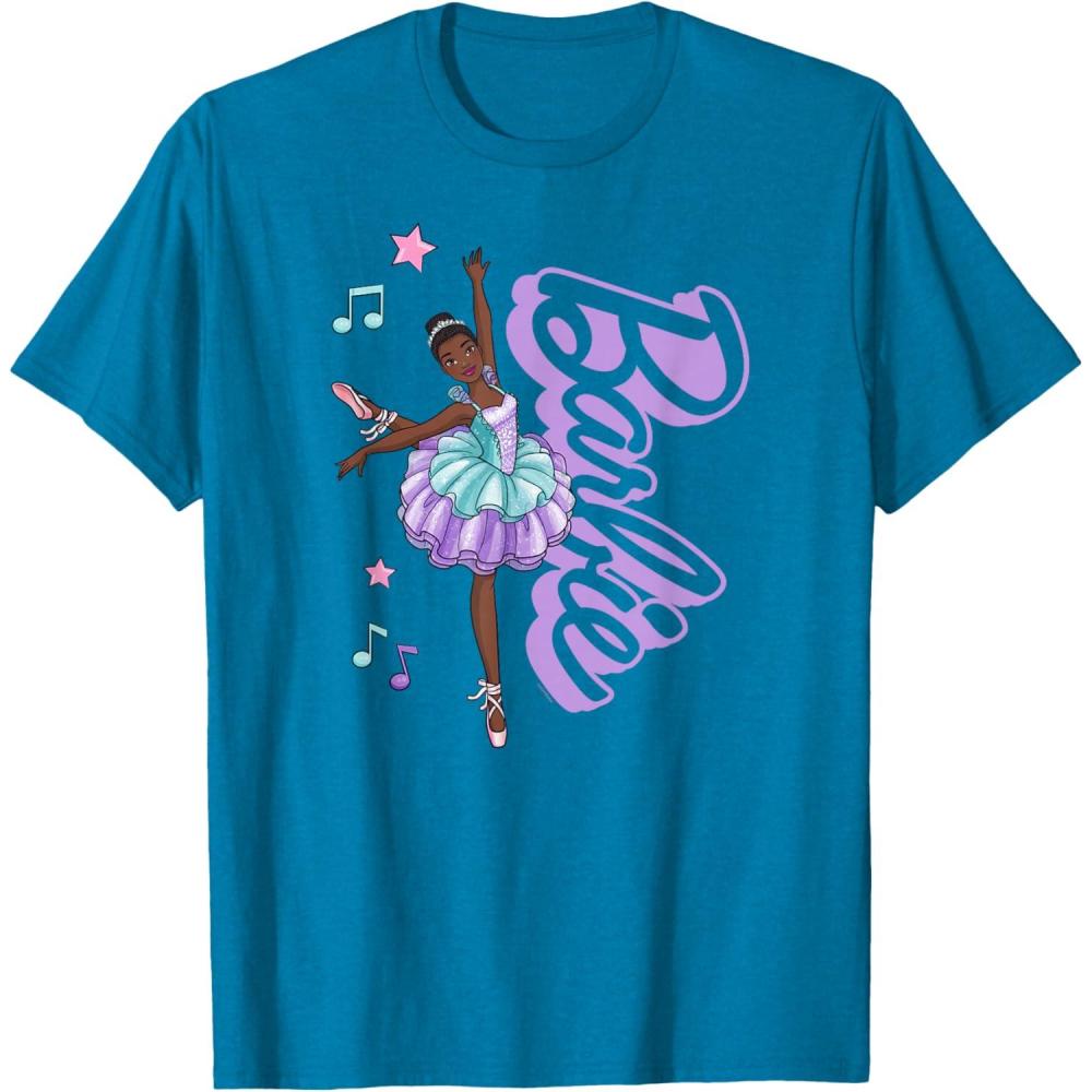 imageBarbie  Barbie Ballerina  Love Dance TShirtSapphire Blue
