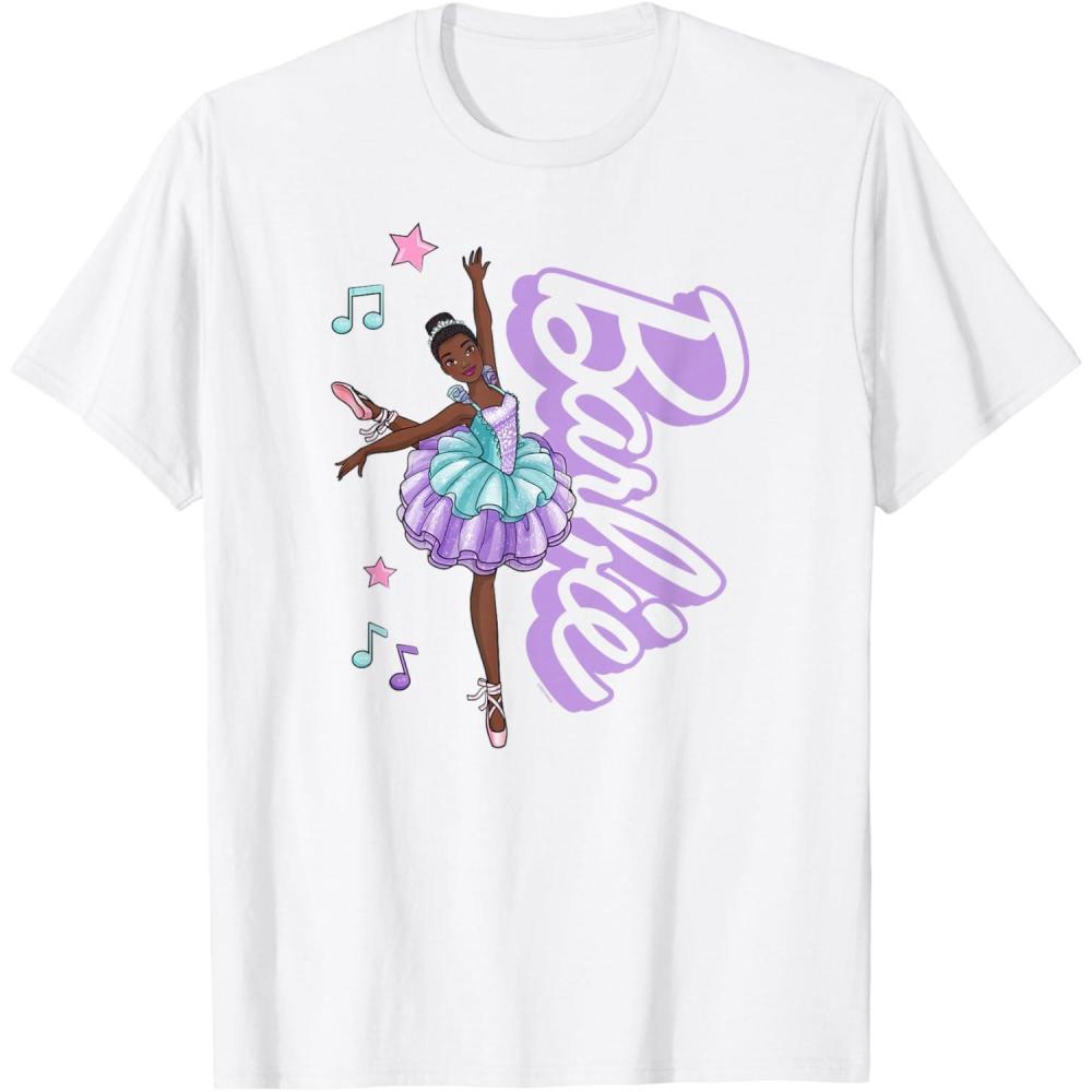imageBarbie  Barbie Ballerina  Love Dance TShirtWhite