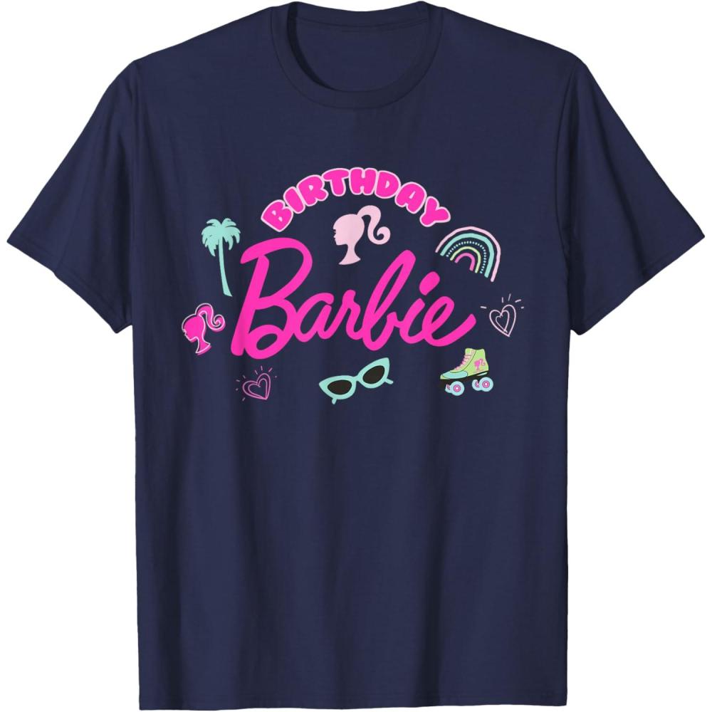 imageBarbie  Birthday Barbie Icons TShirtNavy Blue