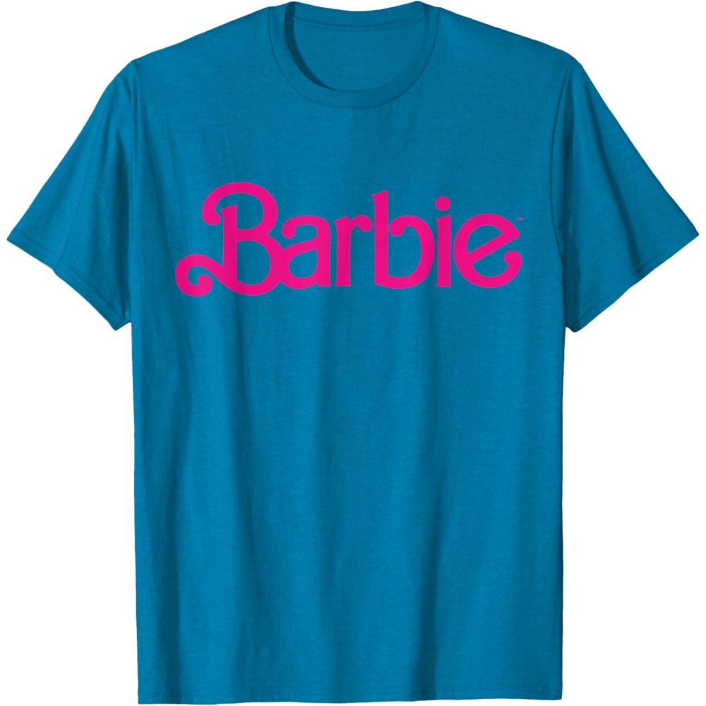 imageBarbie 1980s Logo TShirtSapphire Blue