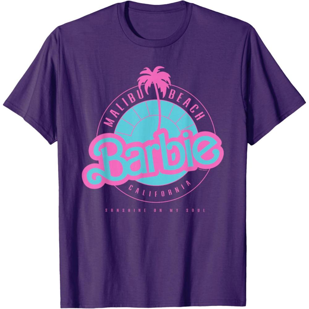 imageBarbie Malibu Beach California TShirtPurple
