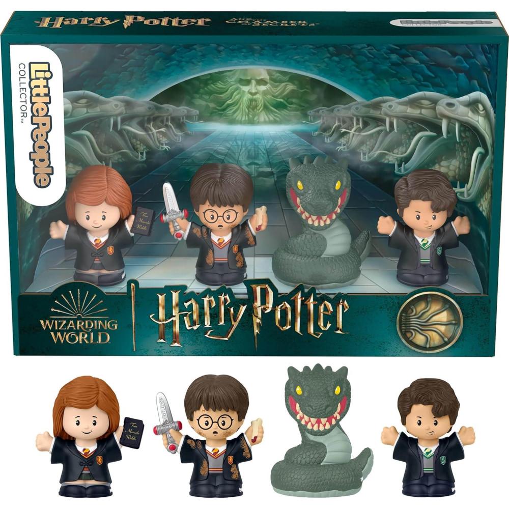 imageLittle People Collector Harry Potter and The Order of The Phoenix Special Edition Set for Adults ampamp Fans 4 Figures in a Display BoxChamber of Secrets