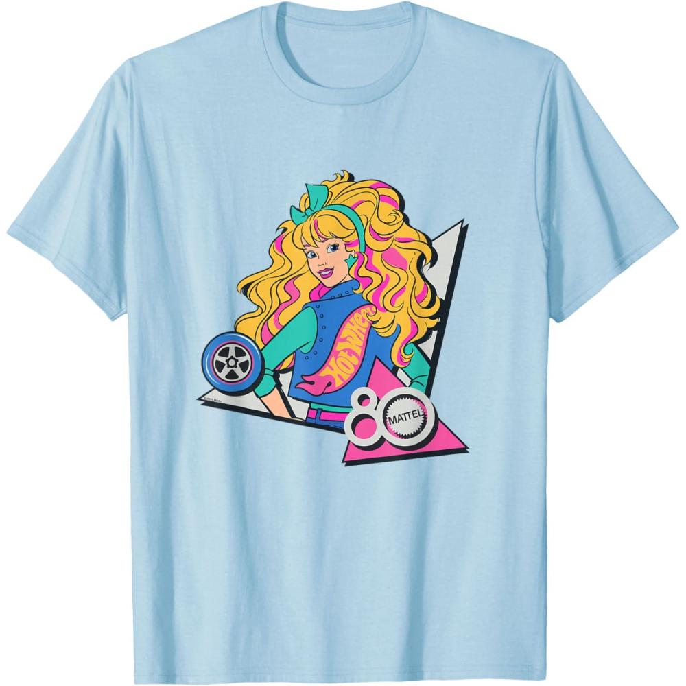 imageMattel 80th  Glitz ampamp Glam TShirtBaby Blue