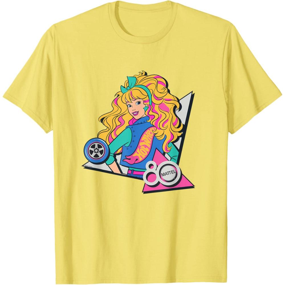 imageMattel 80th  Glitz ampamp Glam TShirtLemon Yellow