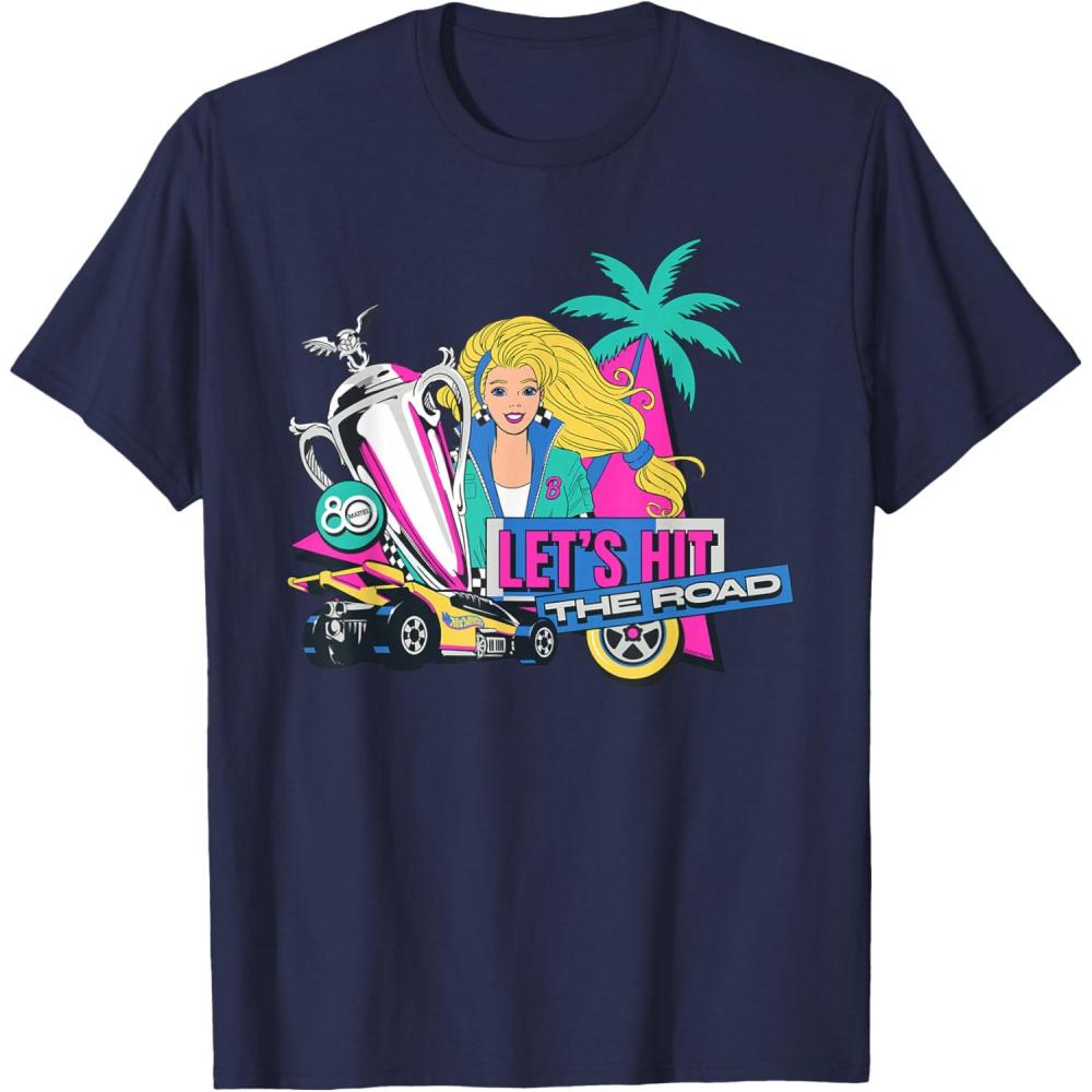 imageMattel 80th  Lets Hit the Road TShirtNavy Blue