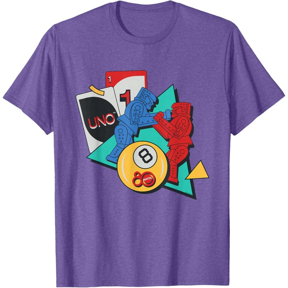 imageMattel 80th  Outlook Good TShirtPurple Heather