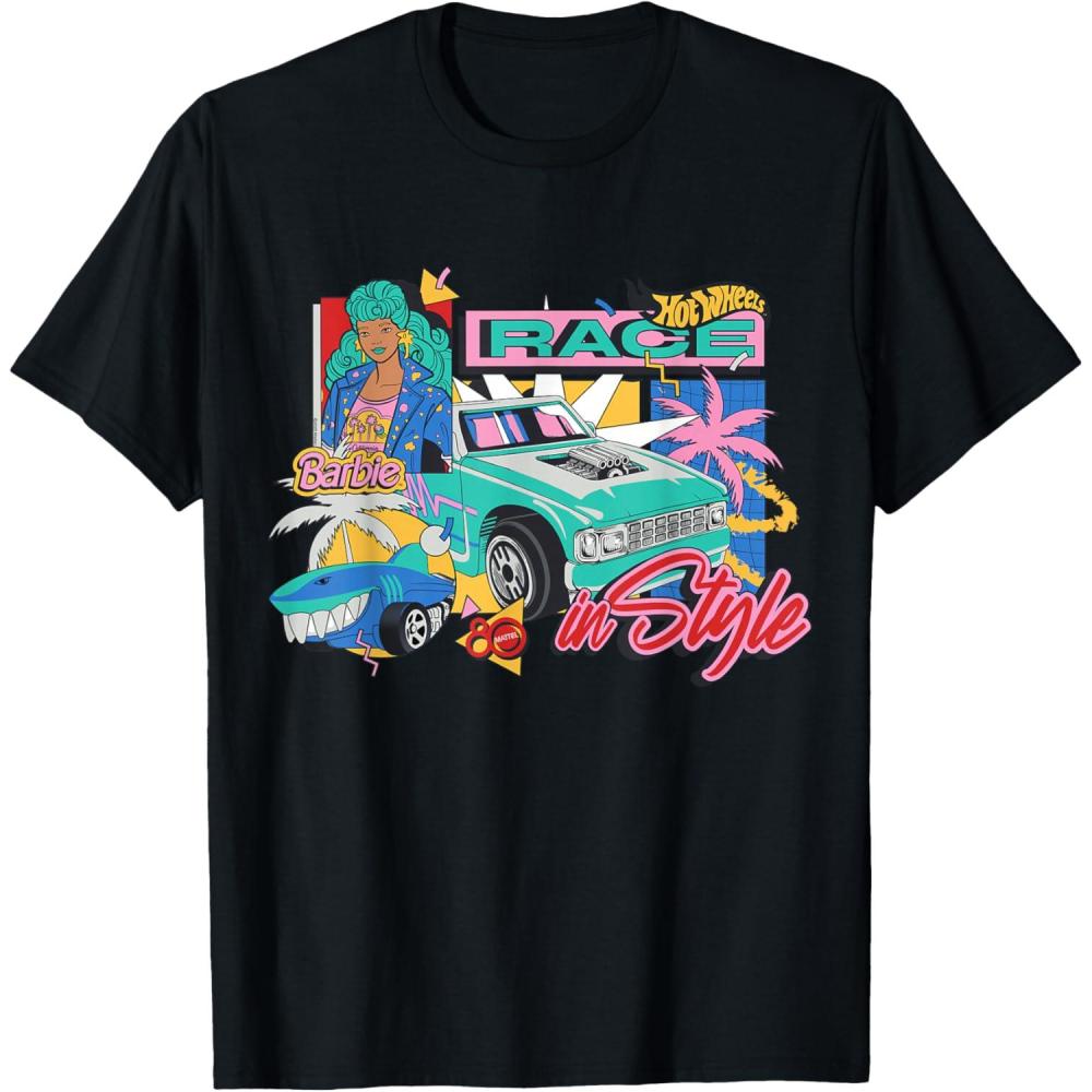 imageMattel 80th  Race in Style TShirtBlack