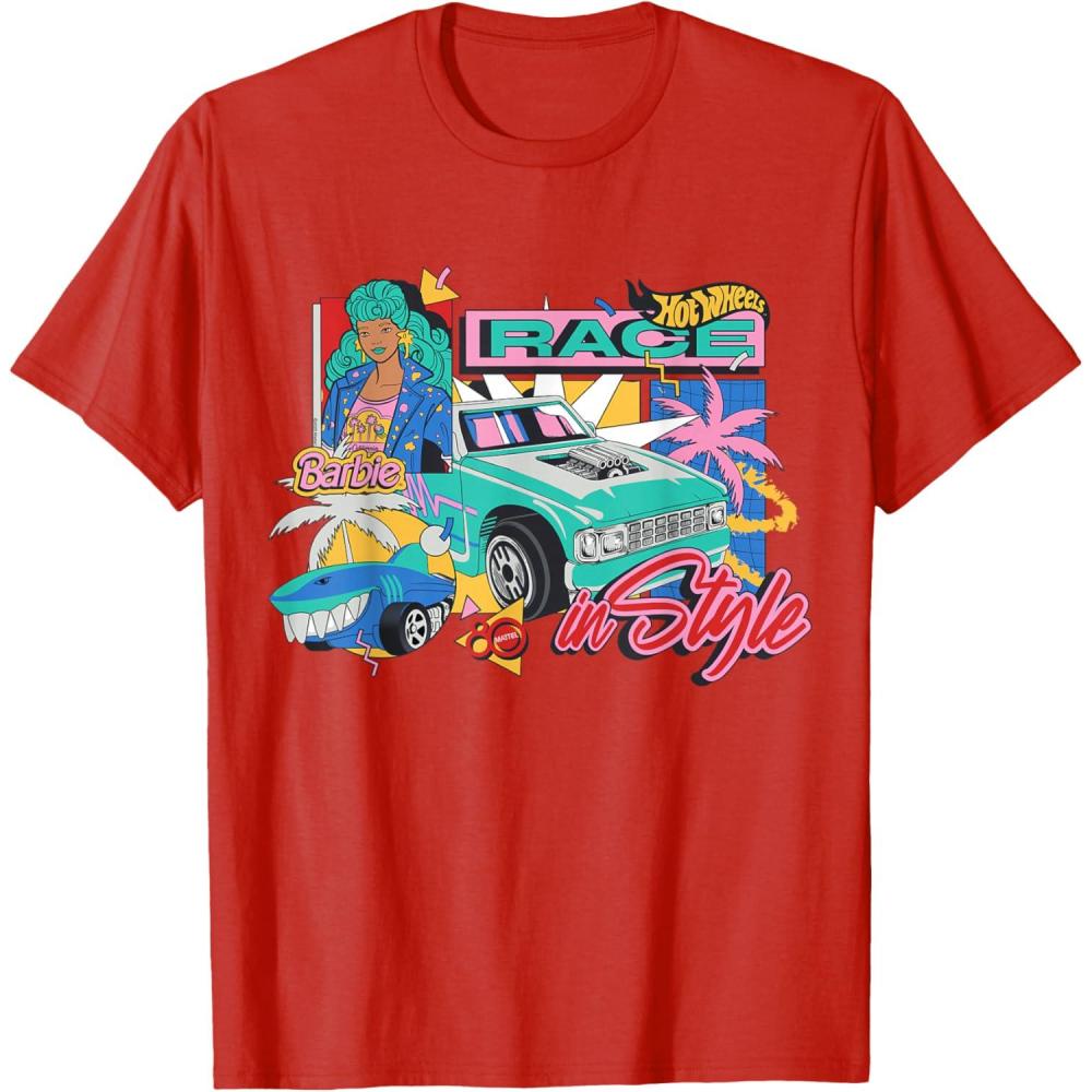 imageMattel 80th  Race in Style TShirtRed