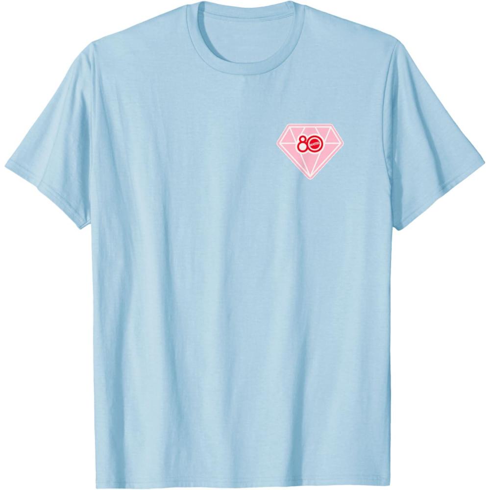 imageMattel 80th  Ruby Anniversary TShirtBaby Blue