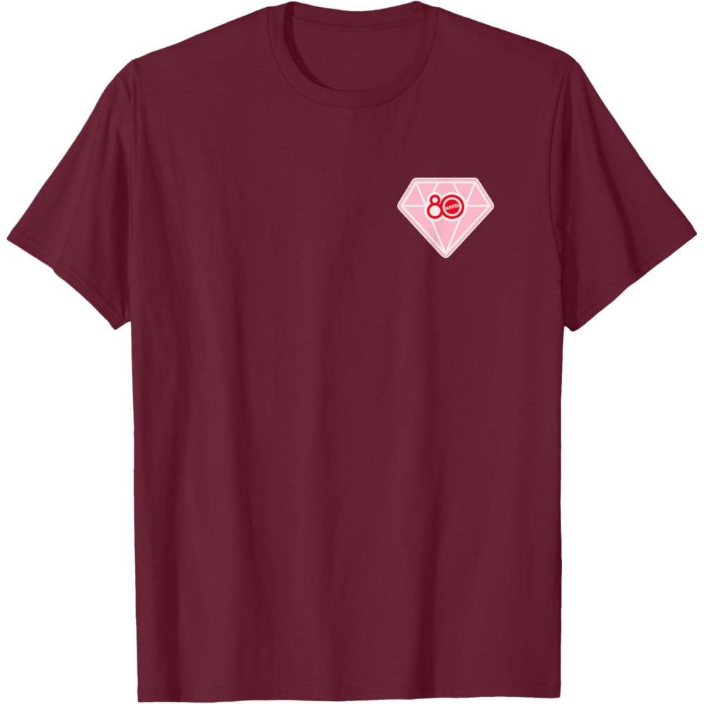 imageMattel 80th  Ruby Anniversary TShirtBurgundy