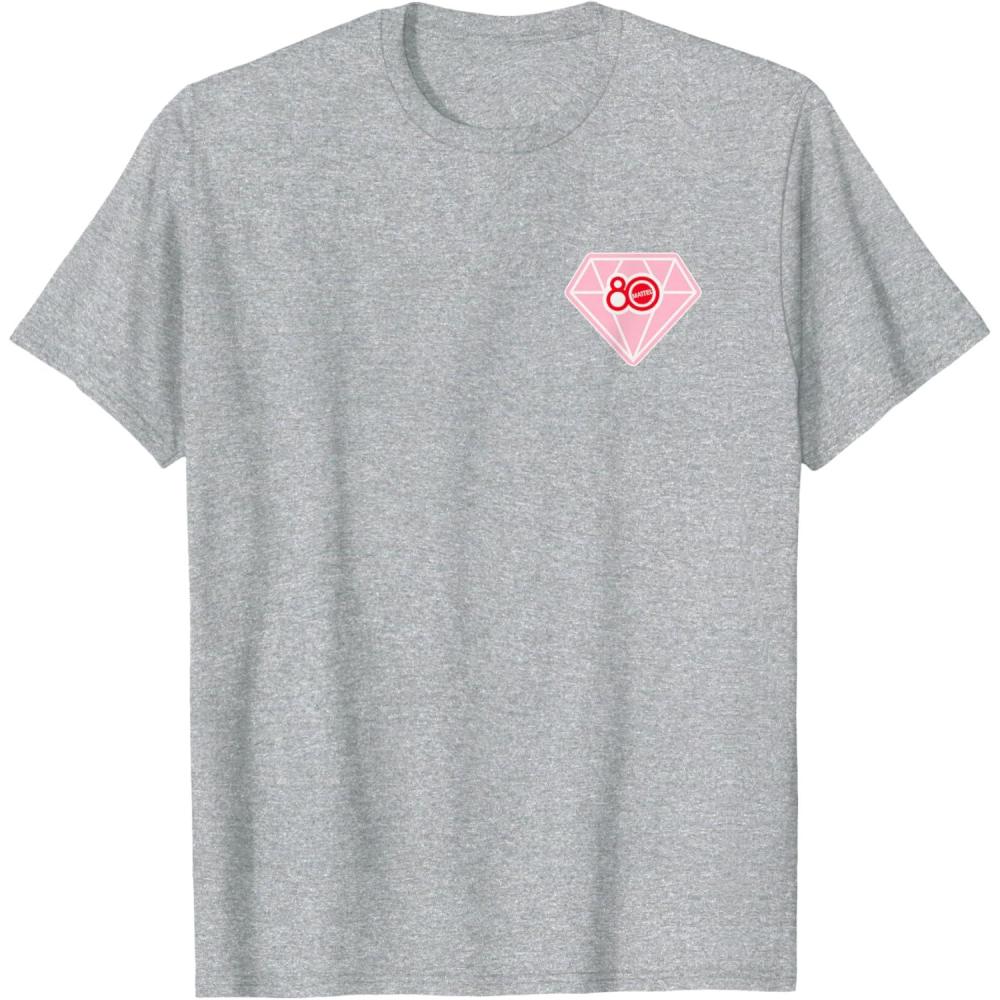 imageMattel 80th  Ruby Anniversary TShirtHeather Grey