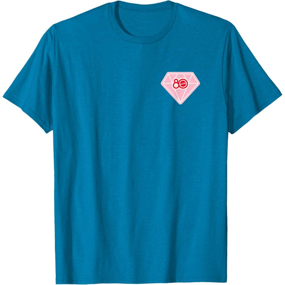 imageMattel 80th  Ruby Anniversary TShirtSapphire Blue