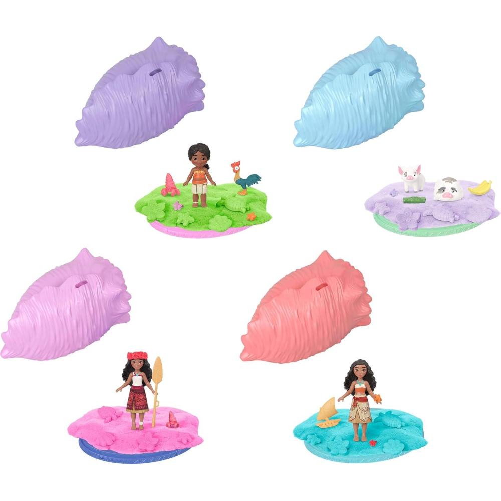 imageMattel Disney Moana Ocean Shell Reveal Small Doll Assortment